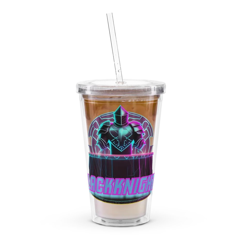 Blackknight513 Double Wall Clear Plastic Tumbler (16 oz) product image (8)