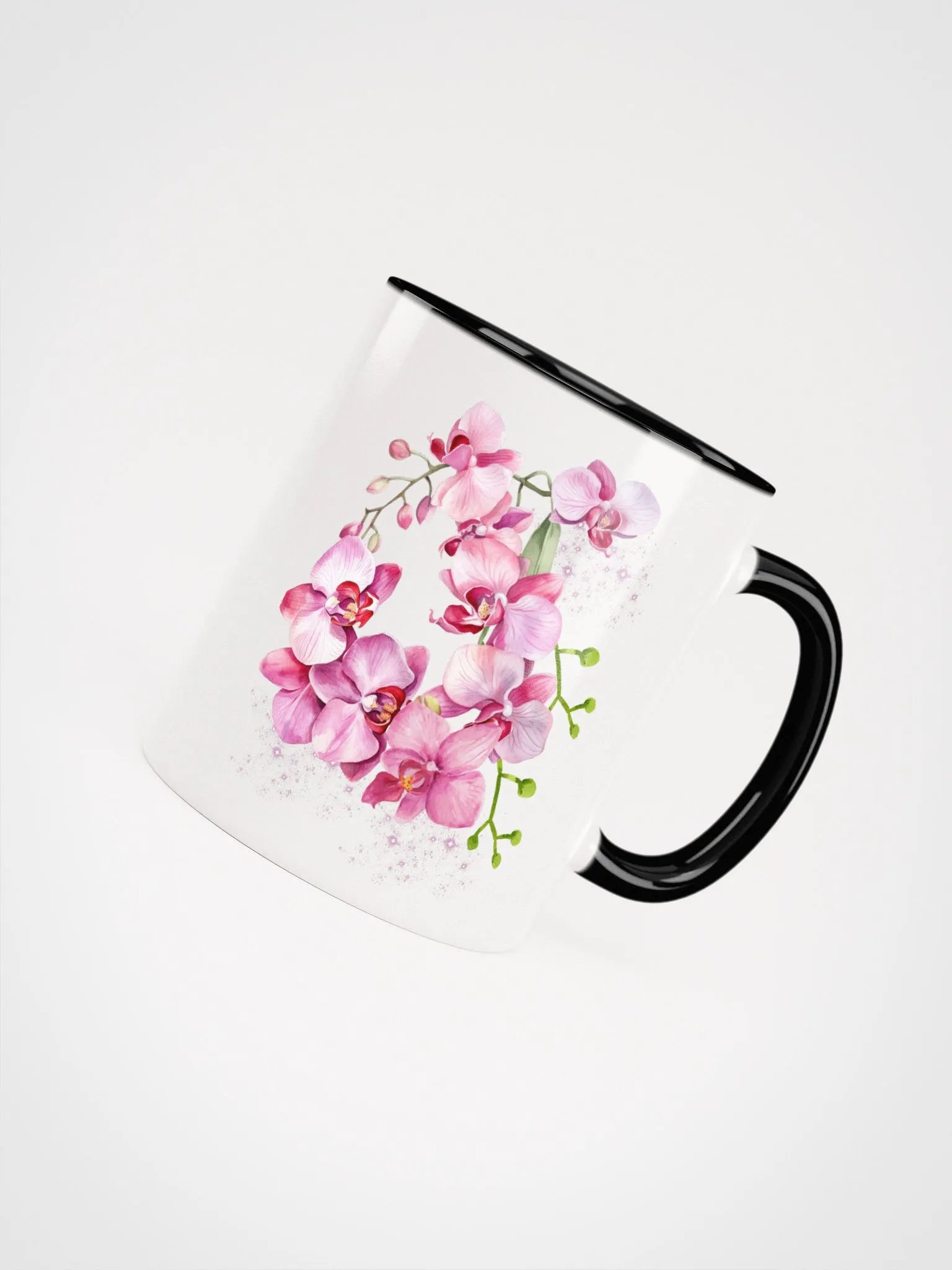 Orchid Bloom Ceramic Mug product image (8)