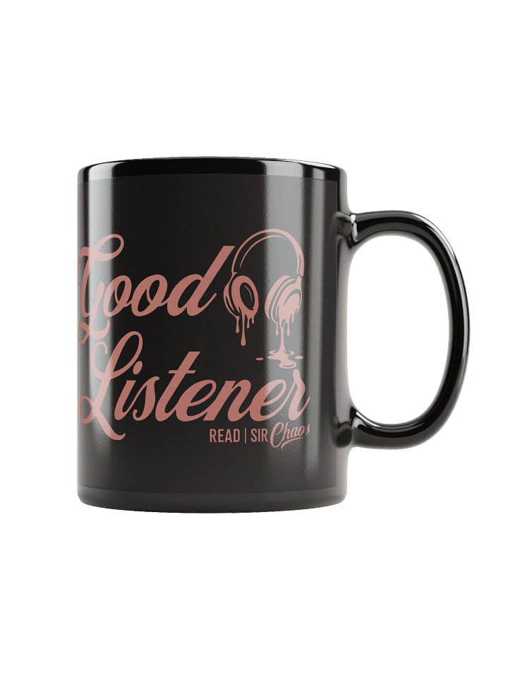 Good Listener Mug - Black product image (1)