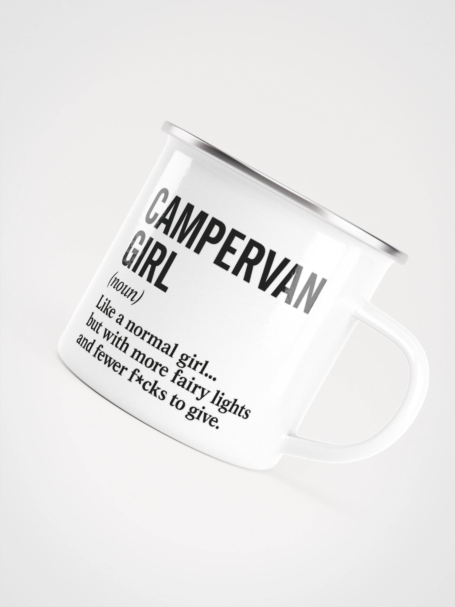 Campervan Girl - Enamel mug product image (5)