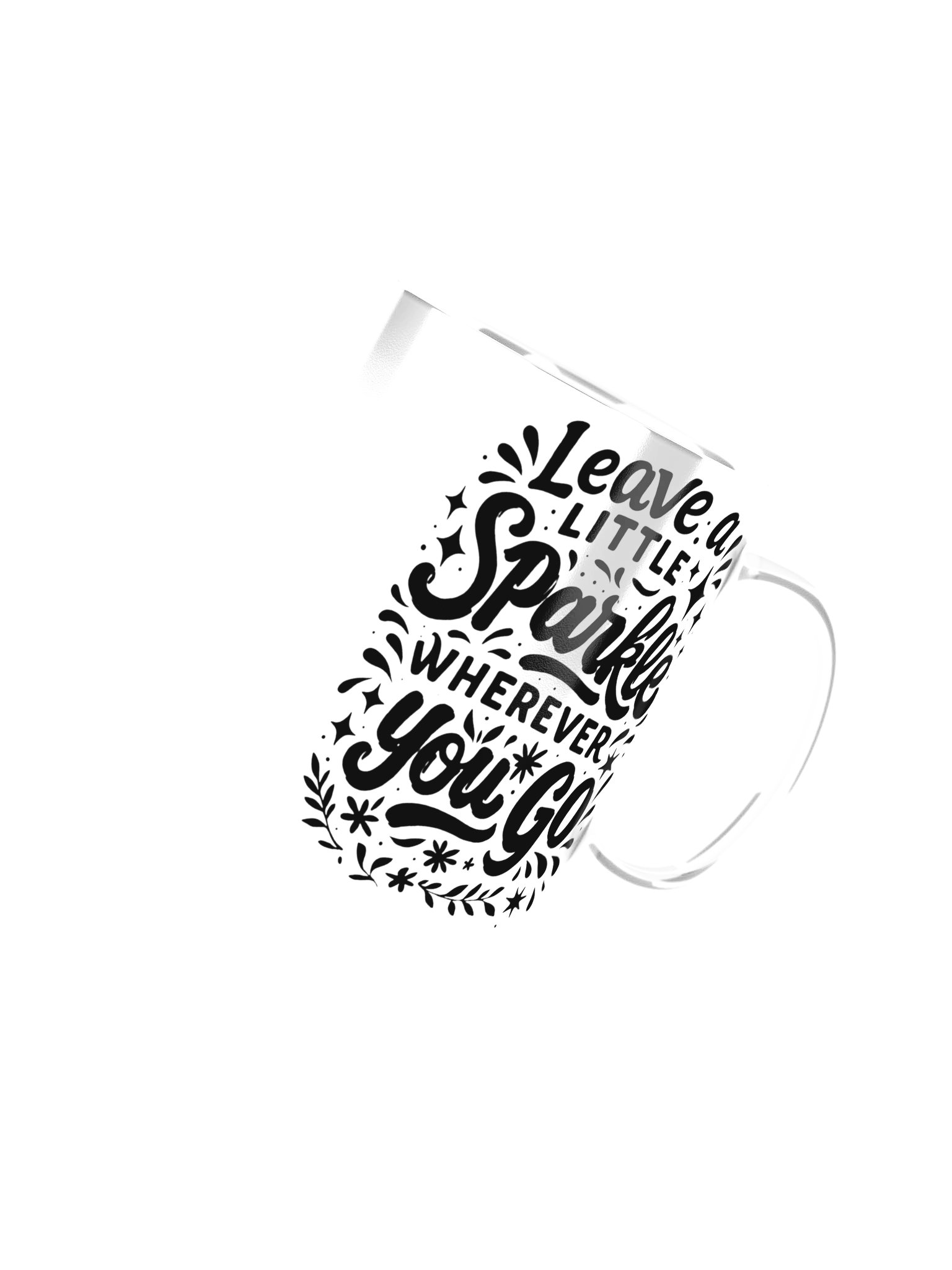 Leave a Little Sparkle – Motivational Rainbow Mug product image (52)