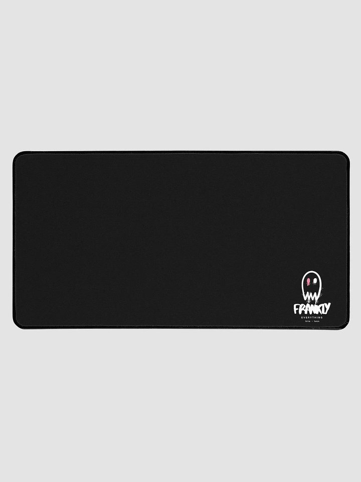 Black Frankly Desk Mat 15.5" x 31.5" product image (2)