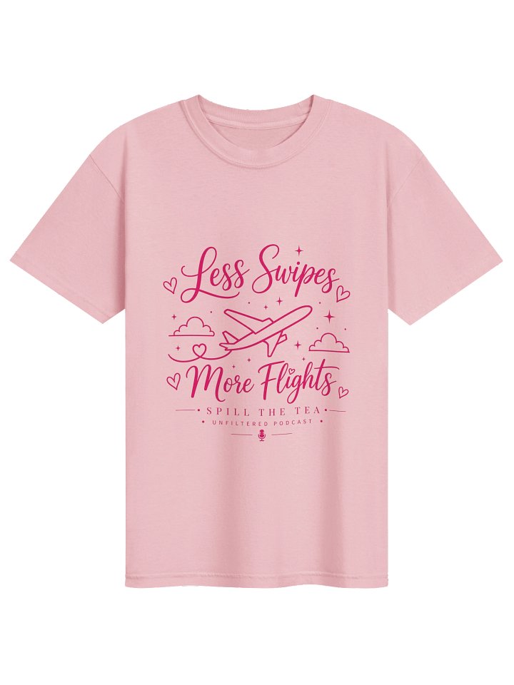 Less Swipes, More Flights Tee product image (25)