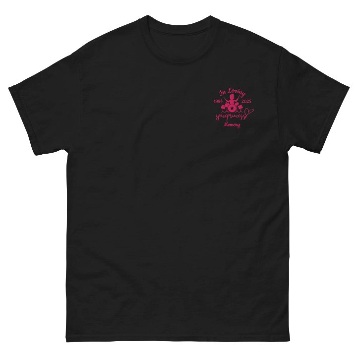 Embroidered Spaceprincess Tee Black product image (1)