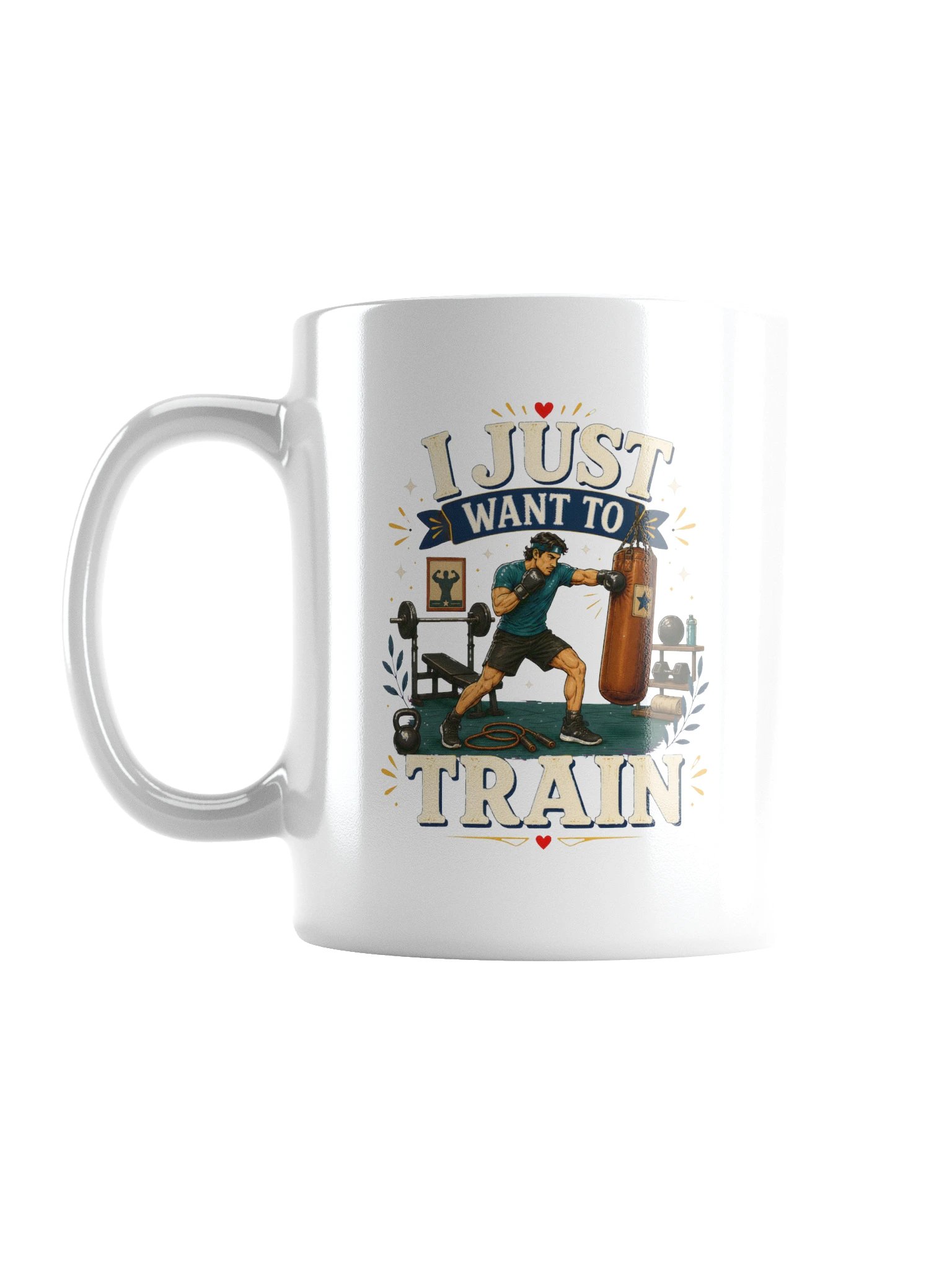 I Just Want To Train Mug product image (1)