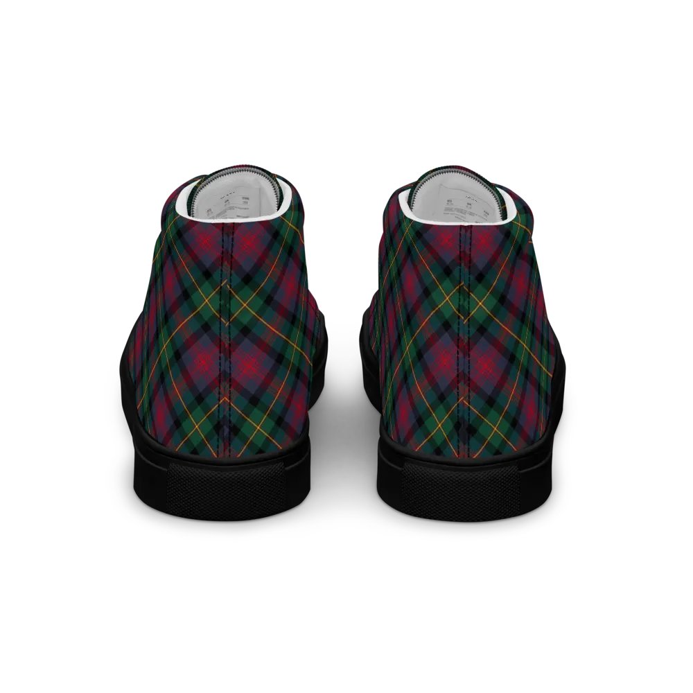 Logan Tartan Men's High Top Shoes product image (6)