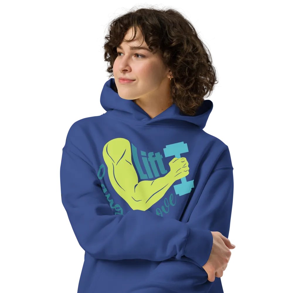 Lift Laugh Love Colorful Flex Pump Cover Hoodie product image (4)