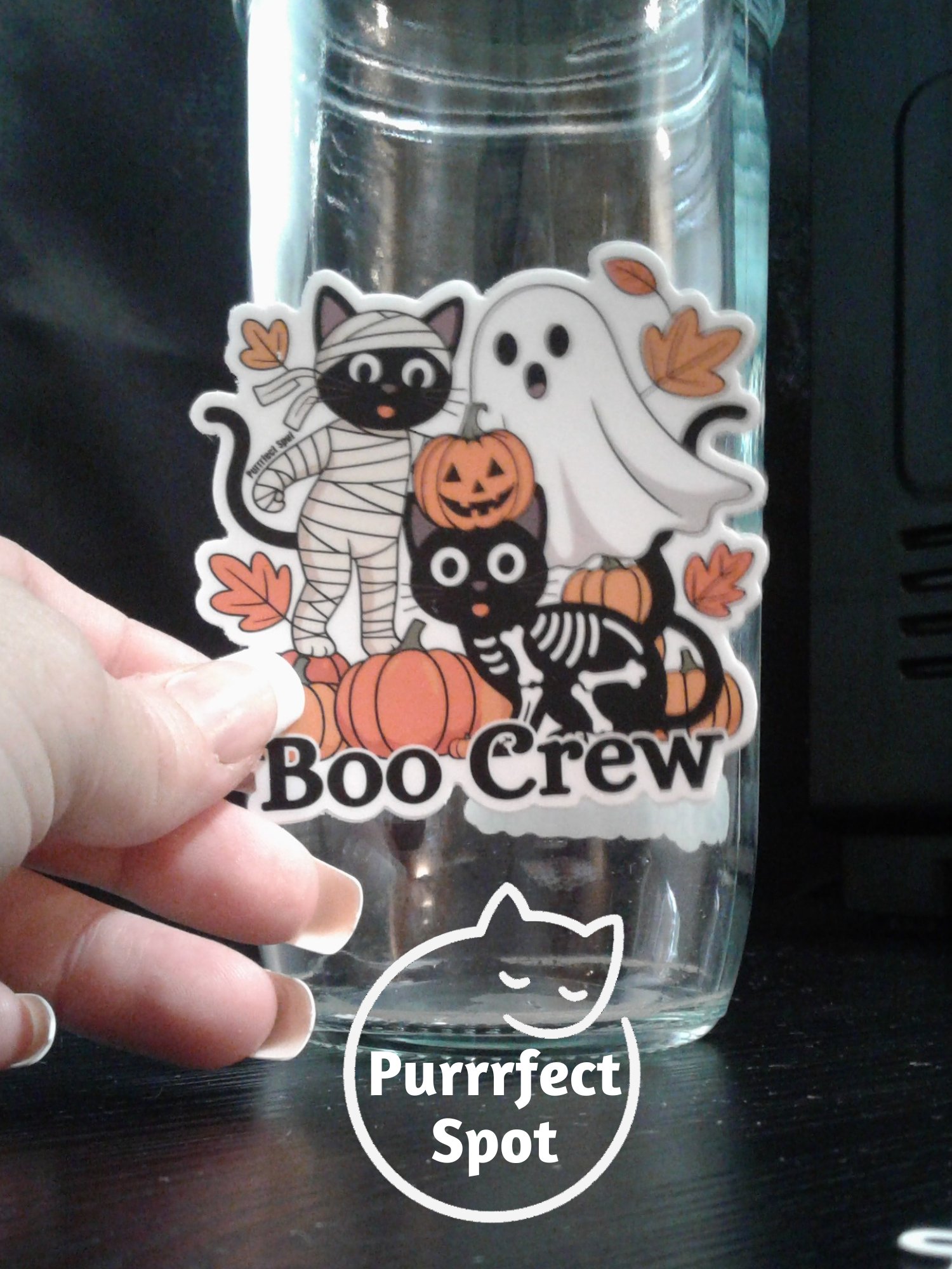 Boo Crew Cat Sticker 🎃🐾👻 product image (3)