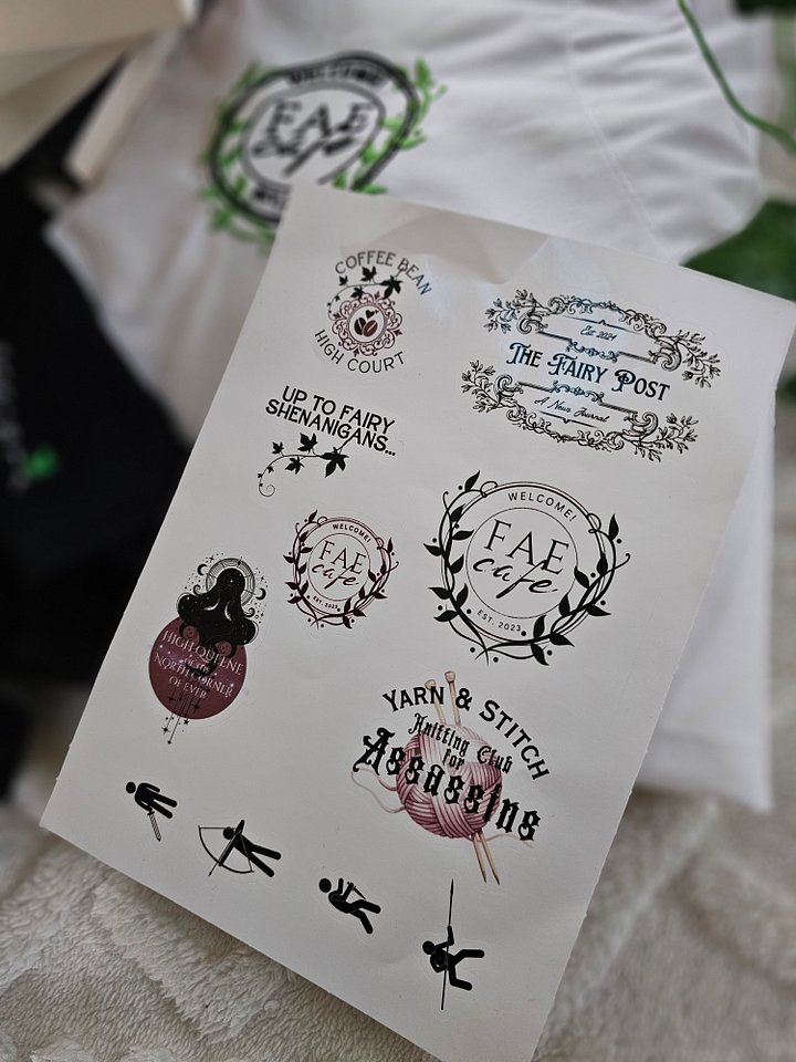 High Court of the Coffee Bean Sticker Sheet product image (2)