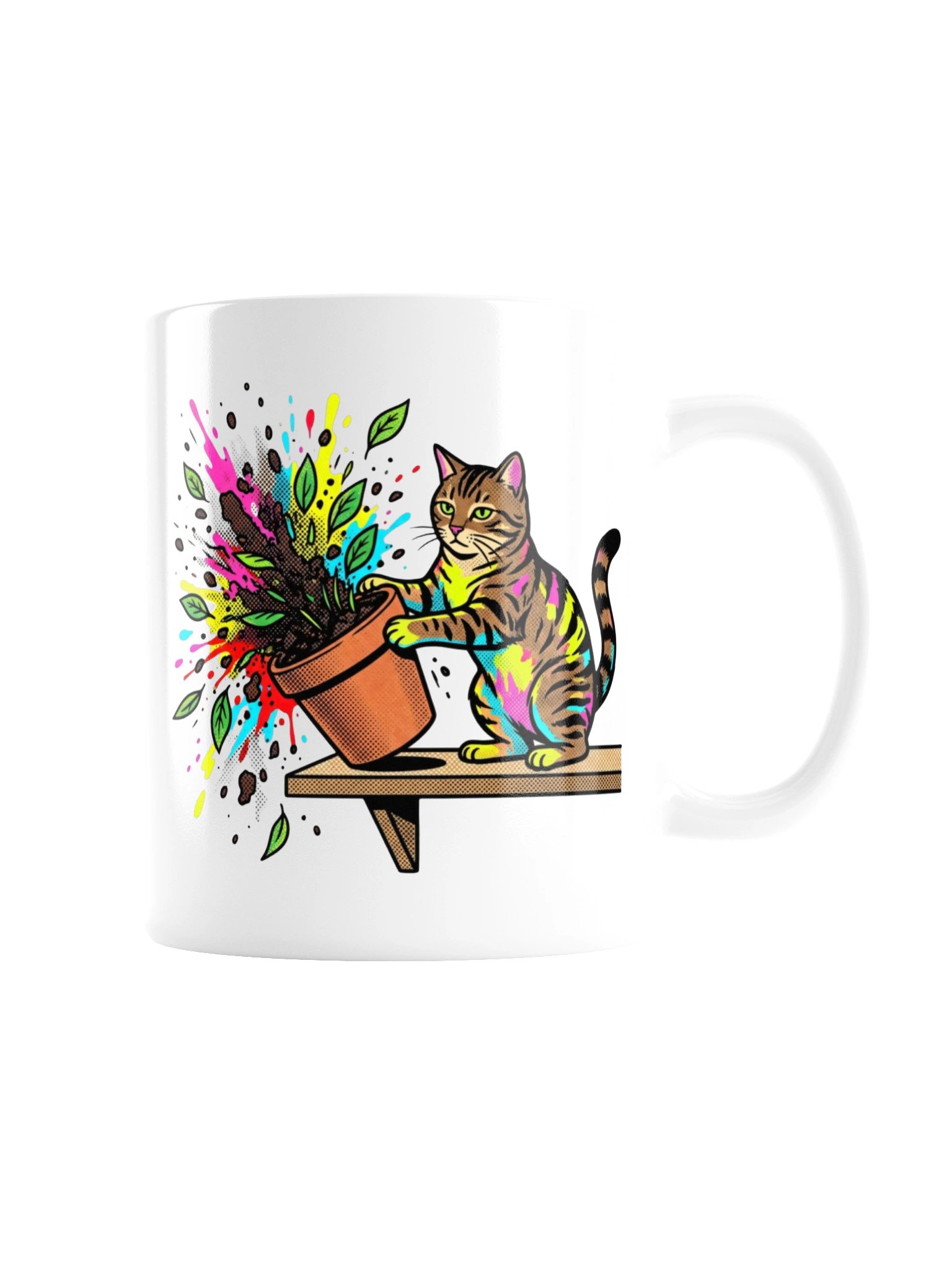 Plant Crime Tabby Mug product image (3)