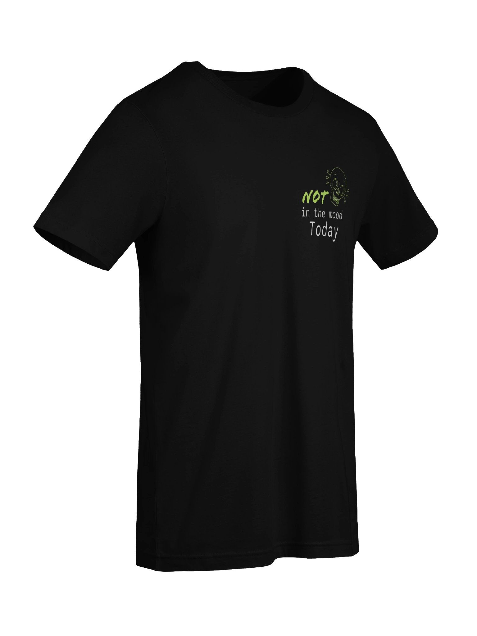 Playful Mood Green Skull T-Shirt product image (77)