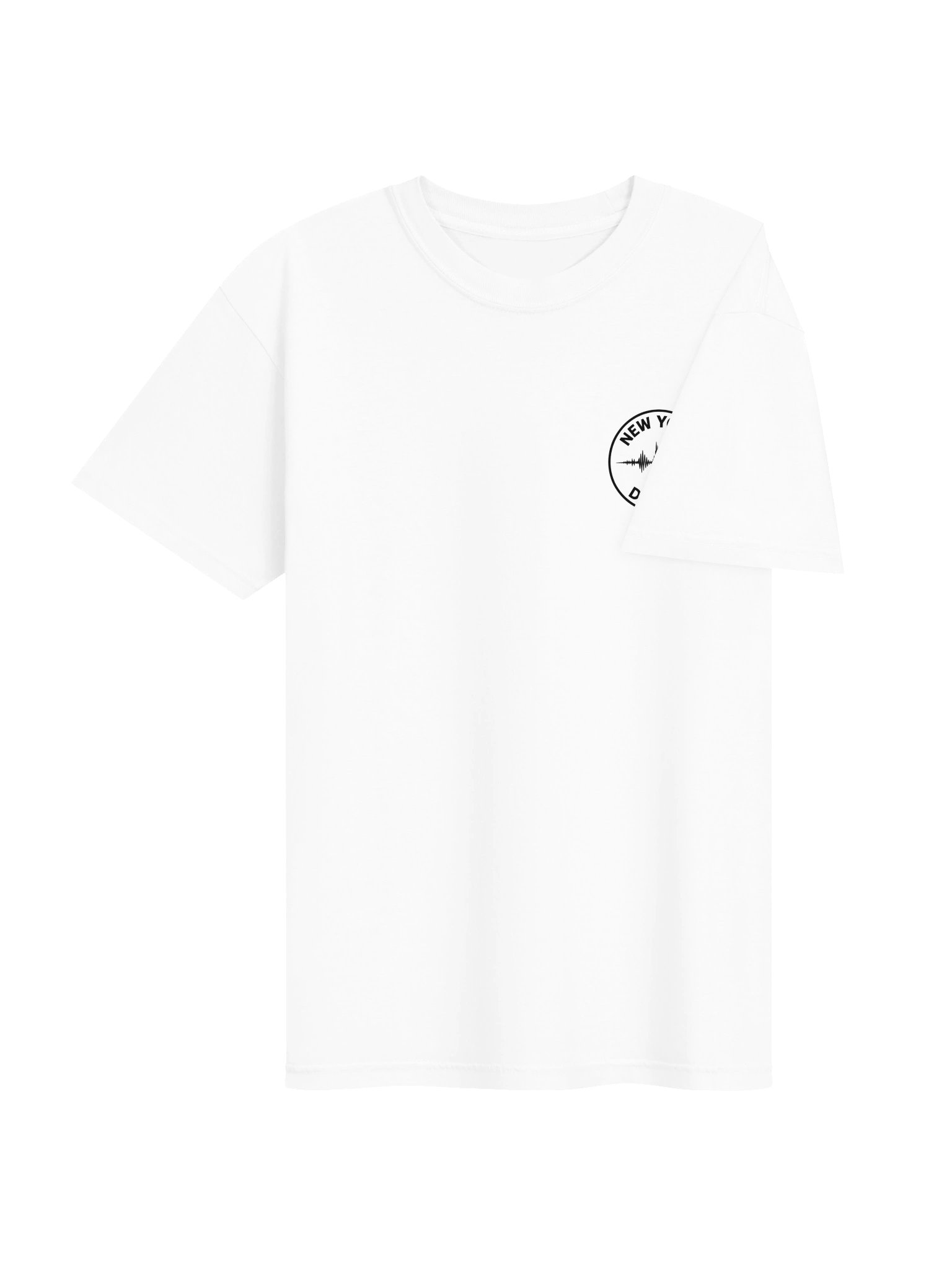 New York Drums Logo Tee - White or Ivory product image (4)
