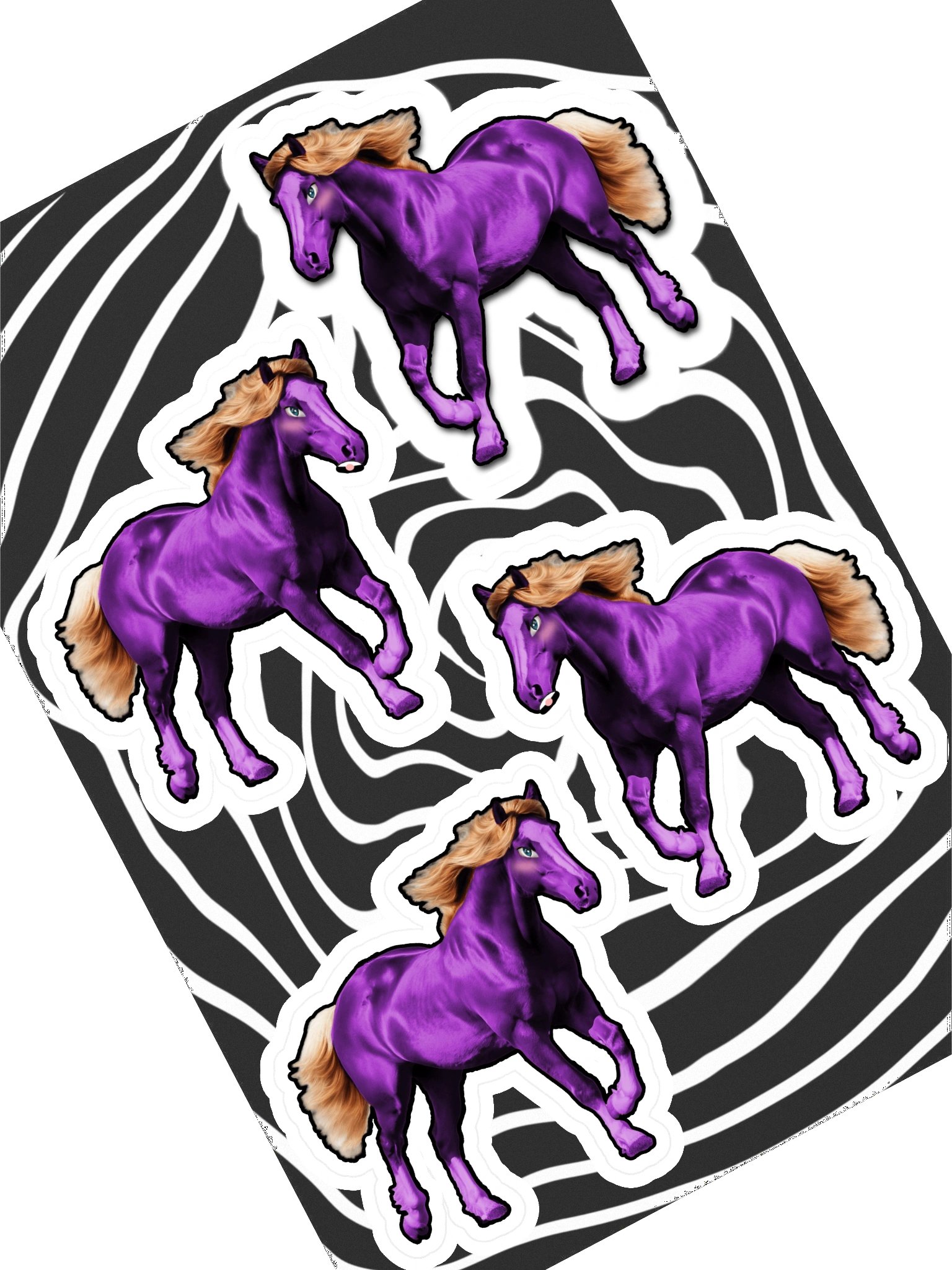 PUPPET STICKER | david horselhoof product image (1)