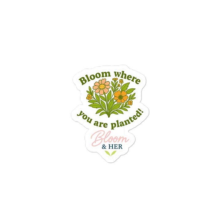 Blooming Plant 🌱 Sticker product image (2)