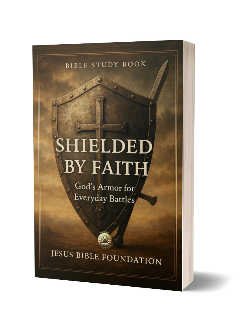 Bible Study Book Shielded by Faith: God’s Armor for Everyday Battles product image (1)