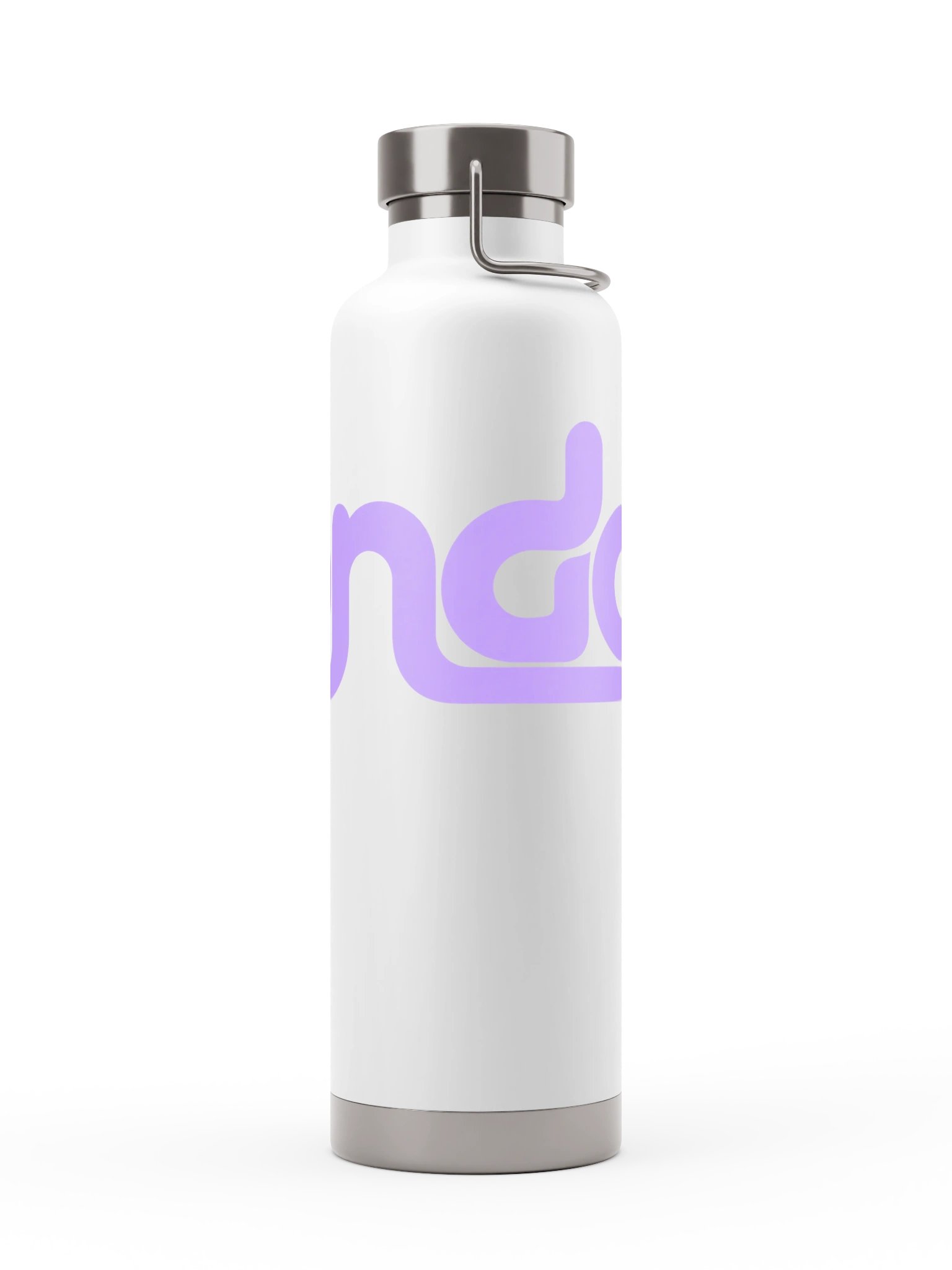 London Biennale Purple Logo Bottle product image (1)