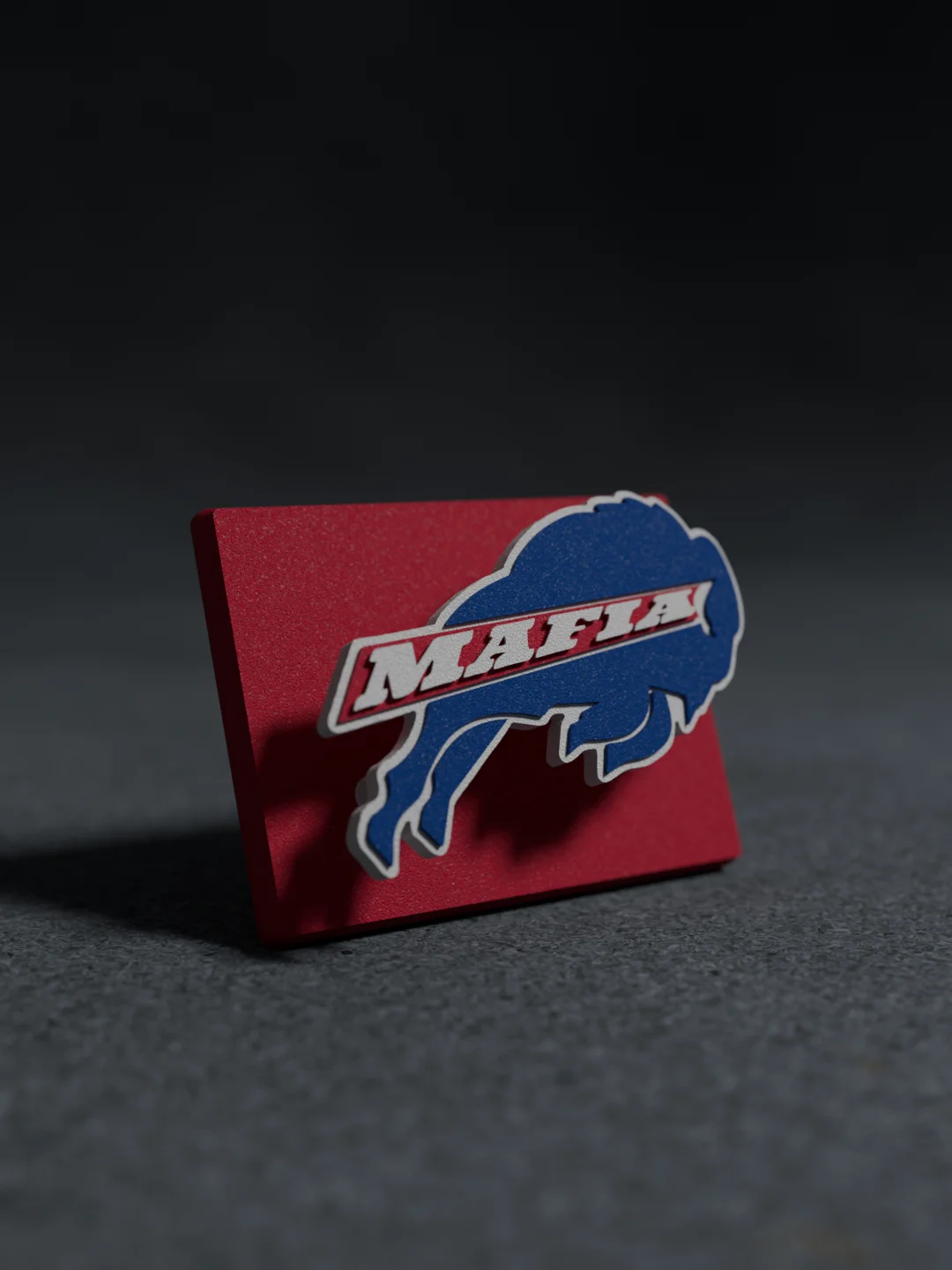 Buffalo Bills Mafia 3D Printed Floating Logo Sign (Digital File Only) product image (1)