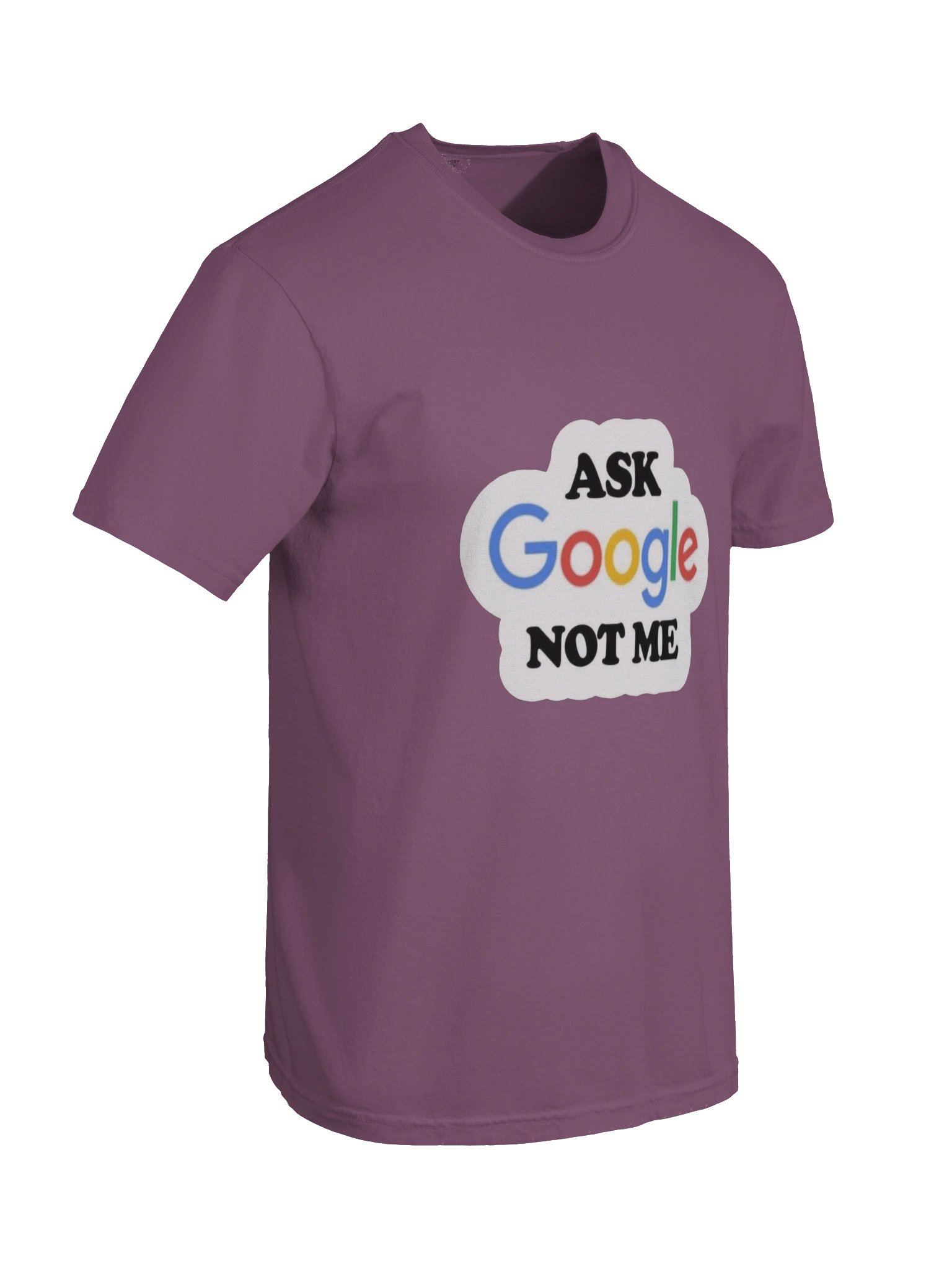 Ask Google tee product image (6)