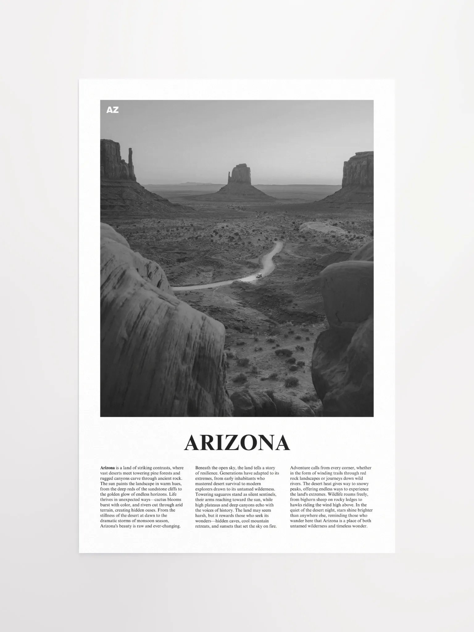 Arizona 02 Newspaper Poster product image (9)