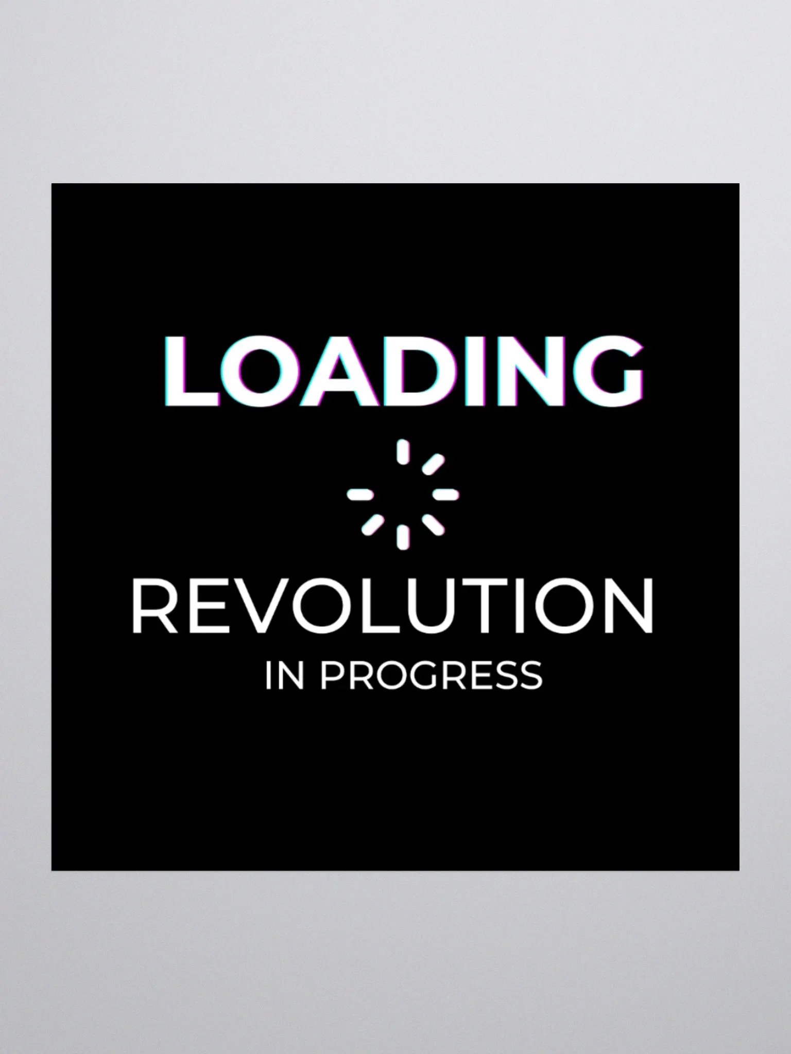 Revolution in Progress Sticker. product image (3)