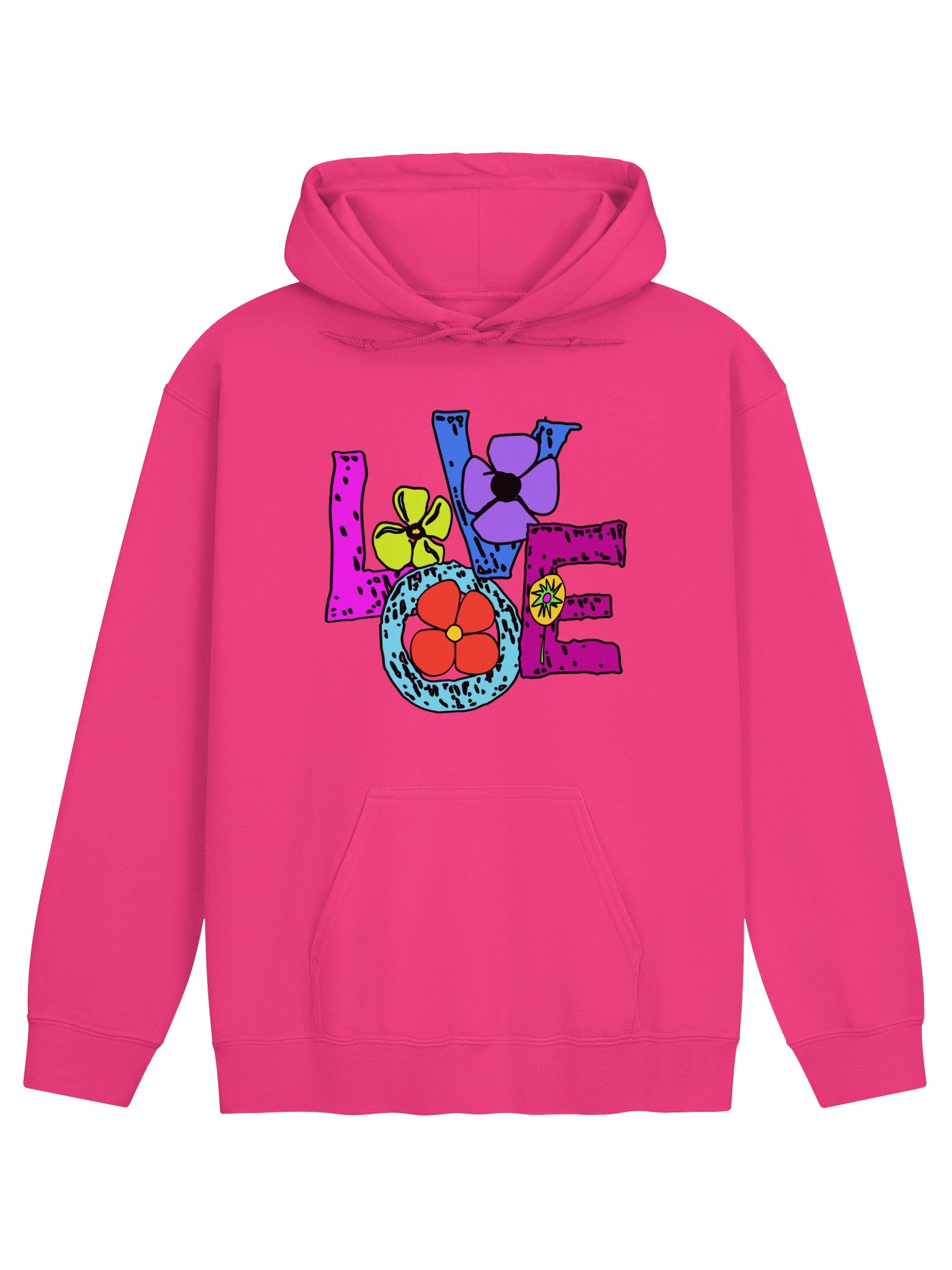 LOVE – Graphic Gildan 18500 Classic Hoodie product image (1)