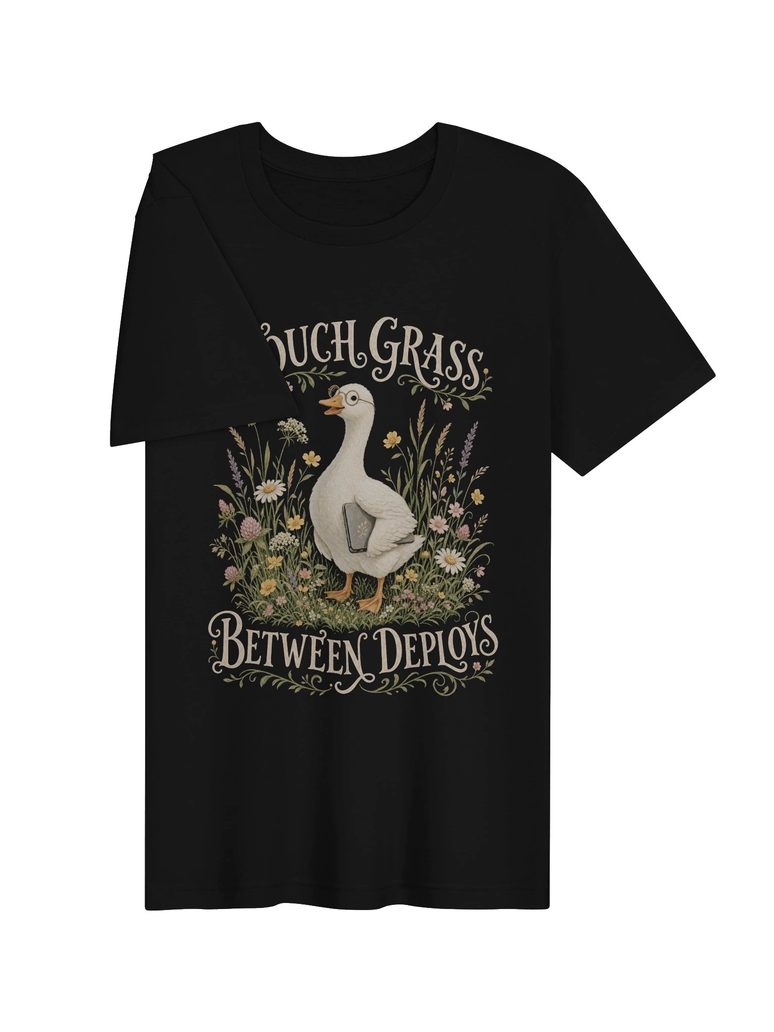 Touch Grass Between Deploys Tee product image (3)