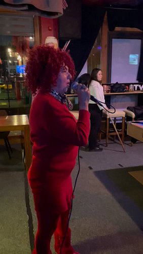 WHEN A REGULAR BRINGS HER MOM TO THE BAR… 
We’ve had rock singers, pop nostalgics, every possible group dynamics singing “Boh...