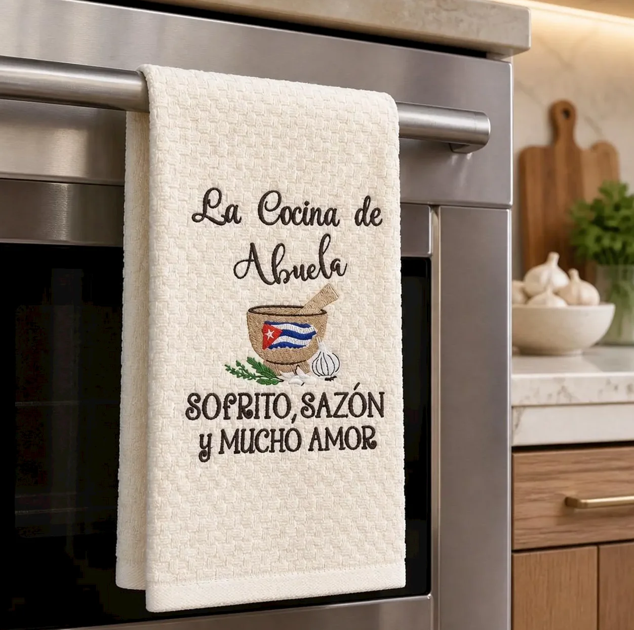La Cocina de Abuela Cuban Kitchen Towel product image (1)