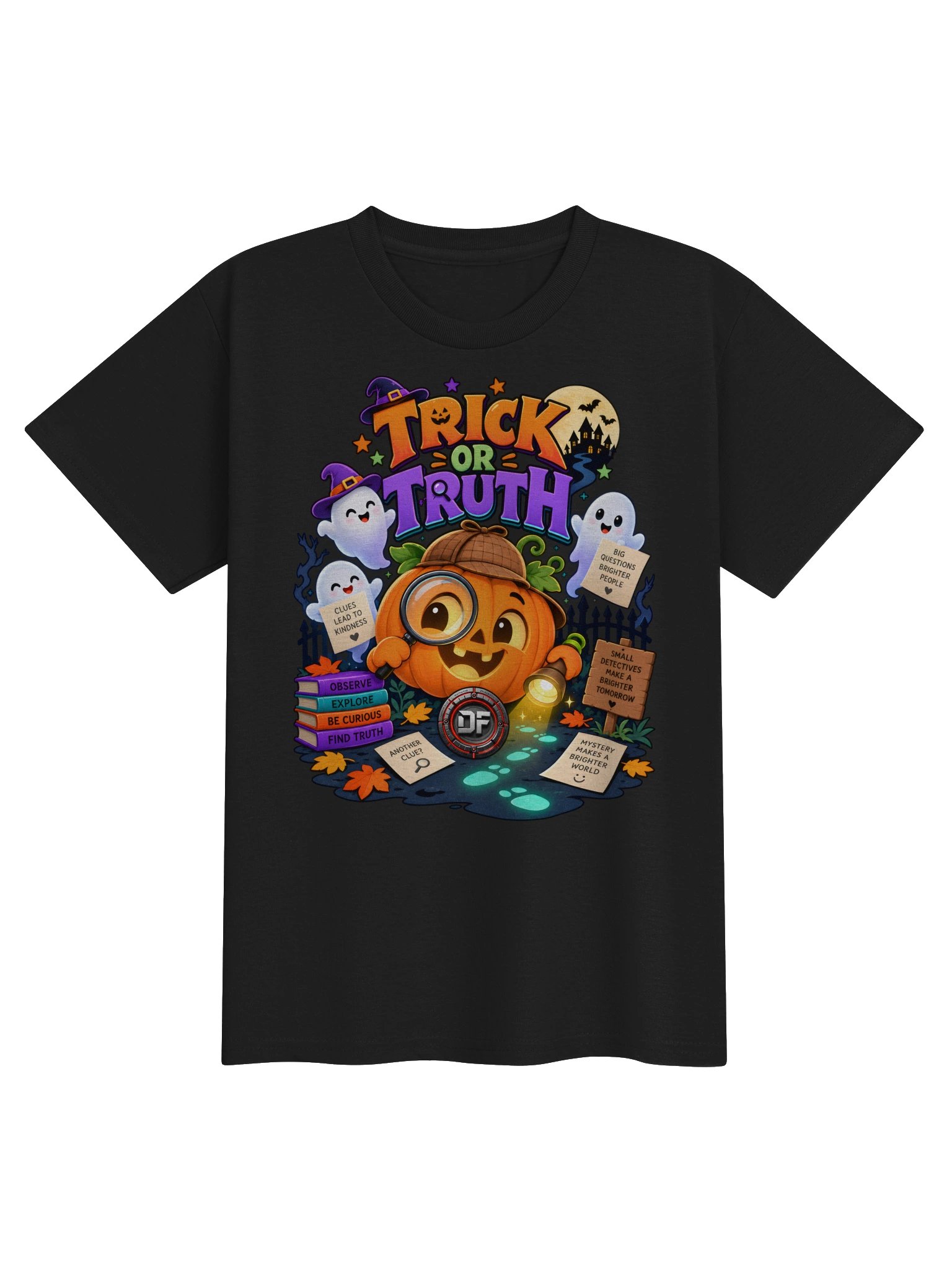 Trick or Truth — Curious Minds Tee product image (1)
