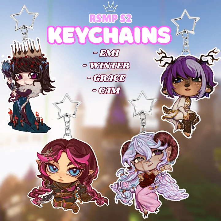 Royals SMP S2 Acrylic Keychain Bundle product image (1)