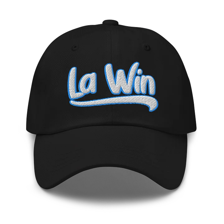 Casquette noir brodée « La Win » product image (1)