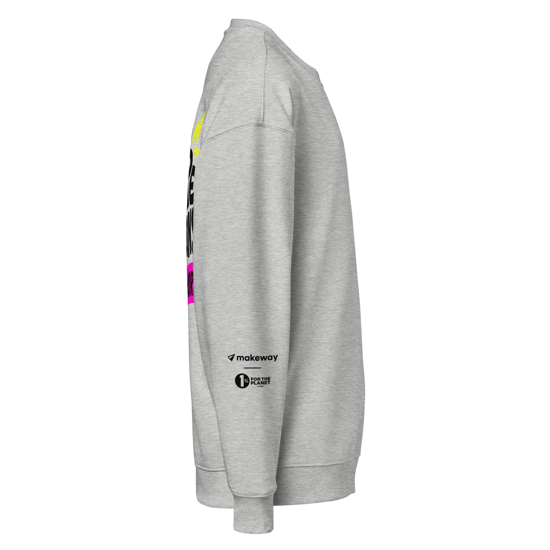 GOTS Certified (Global Organic Textile Standard) Crewneck: Light Mode product image (4)