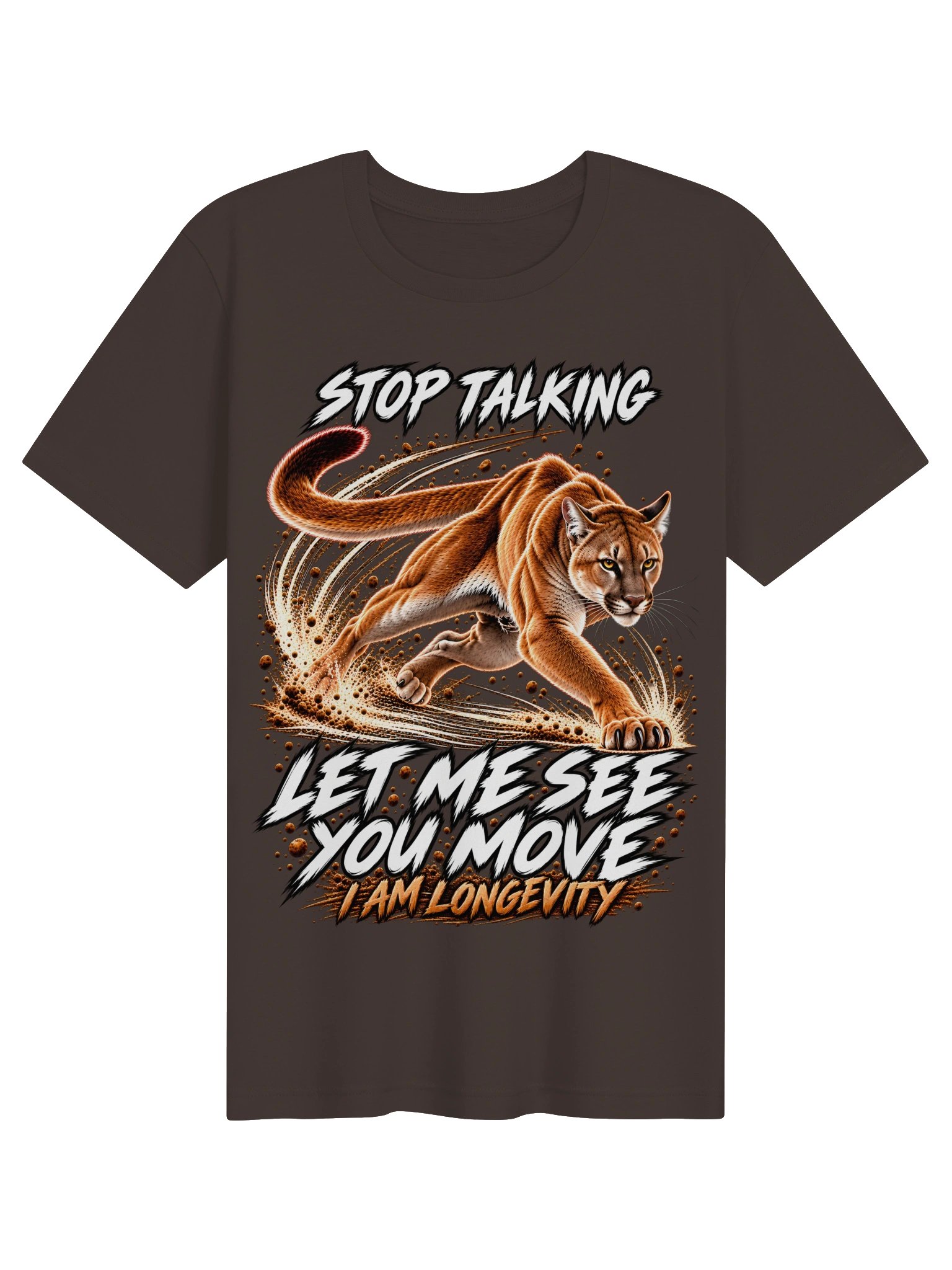 I Am Longevity Cougar Graphic Tee product image (1)