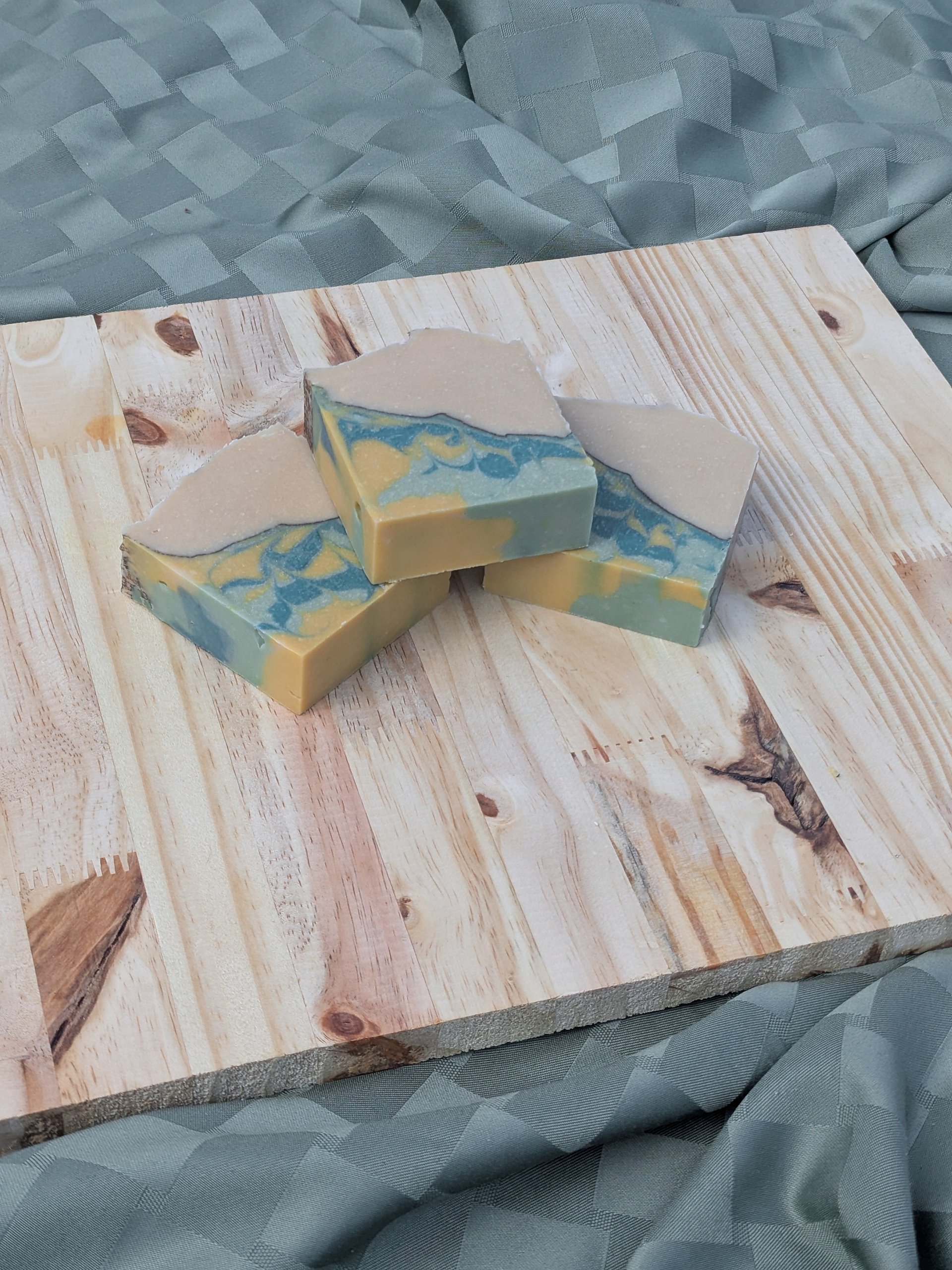 Pineapple Pine Cold Process Goat Milk Soap product image (5)