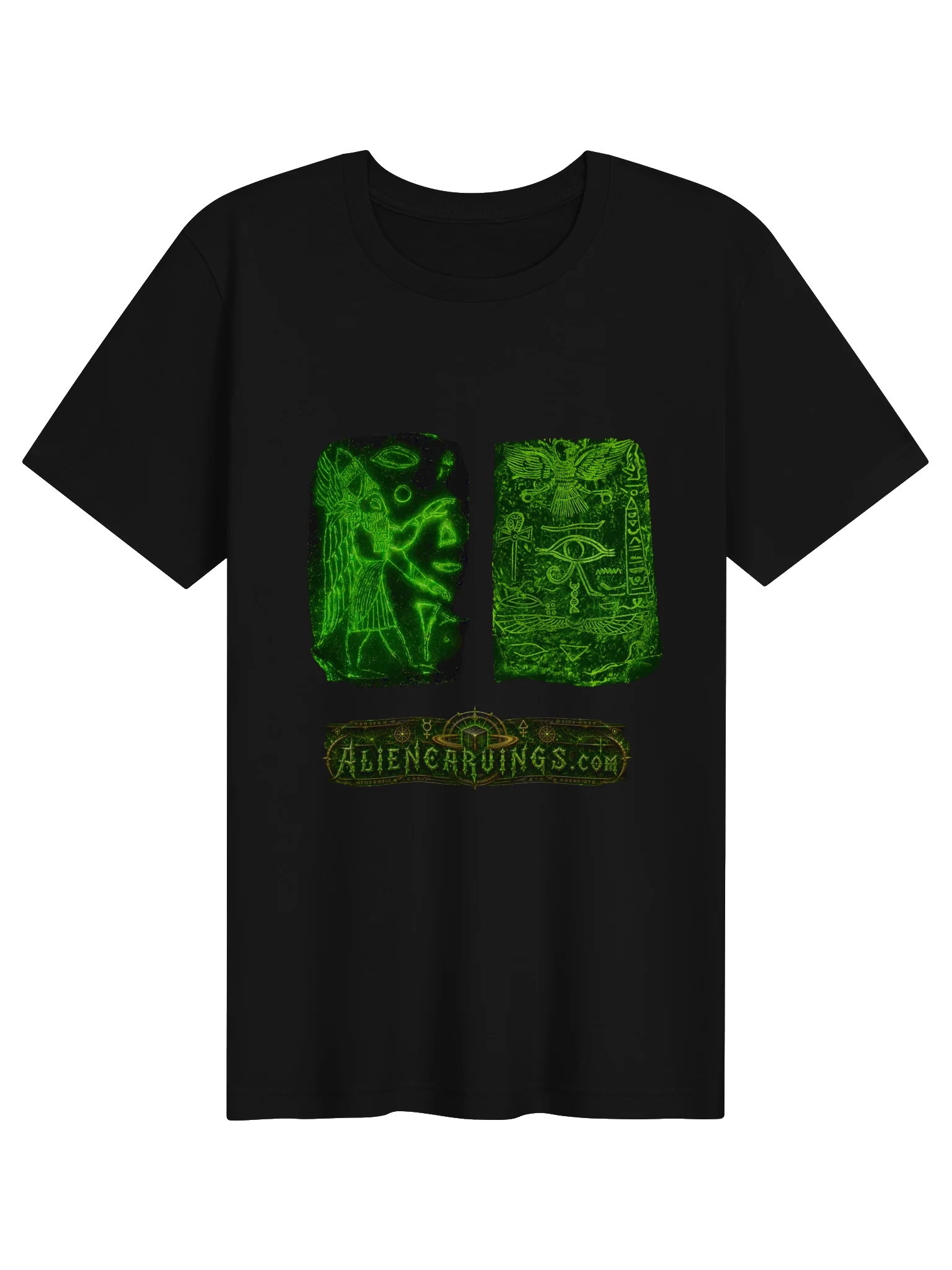 Luminescent Alchemy Black T-Shirt product image (1)