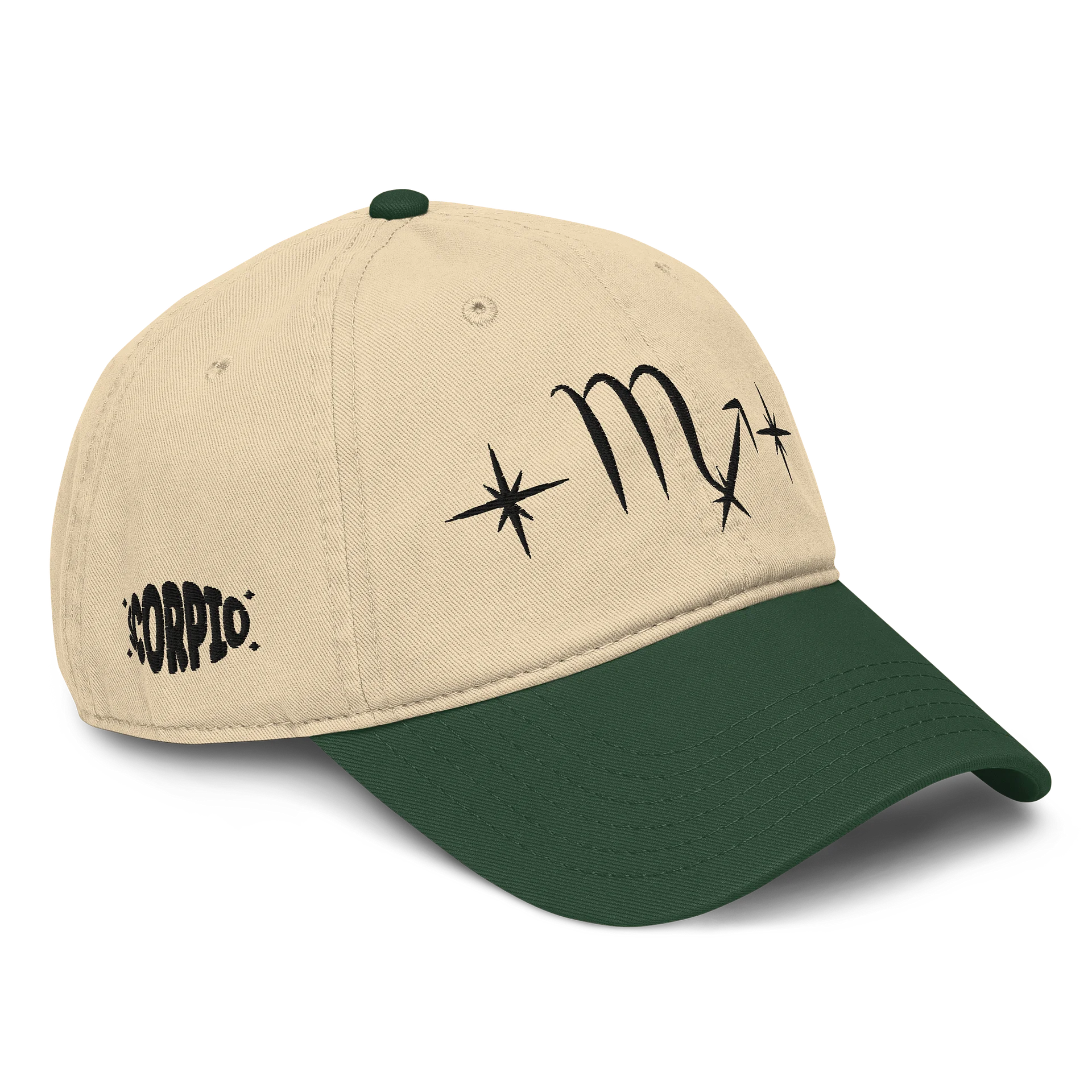 scorpio sagittarius cusp dad hat (black) product image (19)