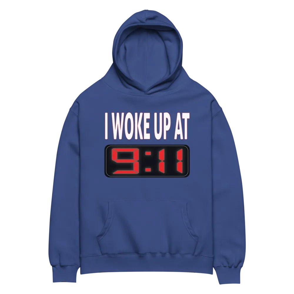 I Woke Up At 9:11 - Unisex Premium Oversized Hoodie product image (6)