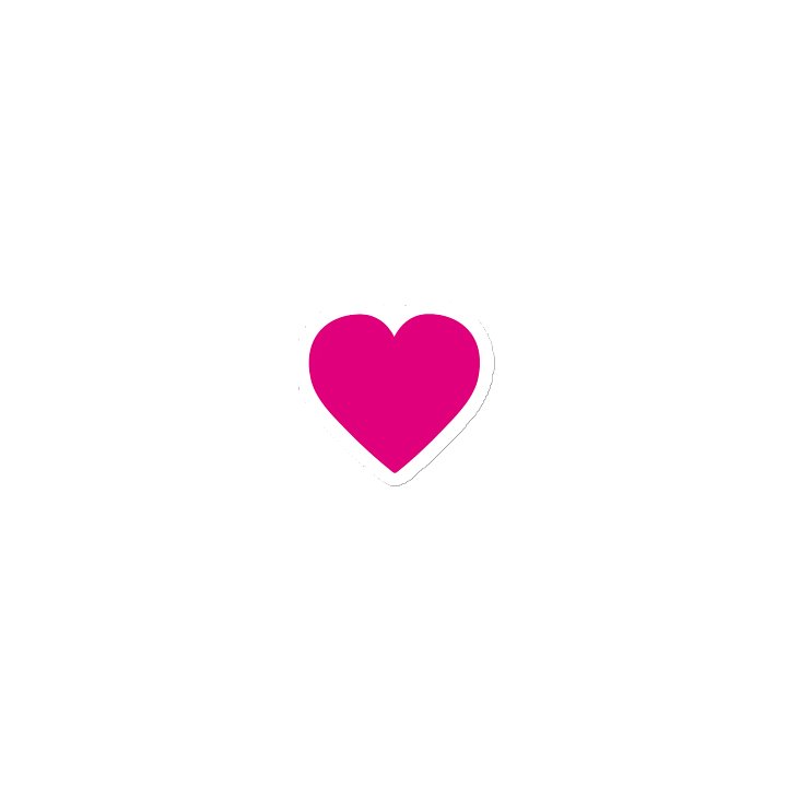 Heart Fridge Magnet product image (2)