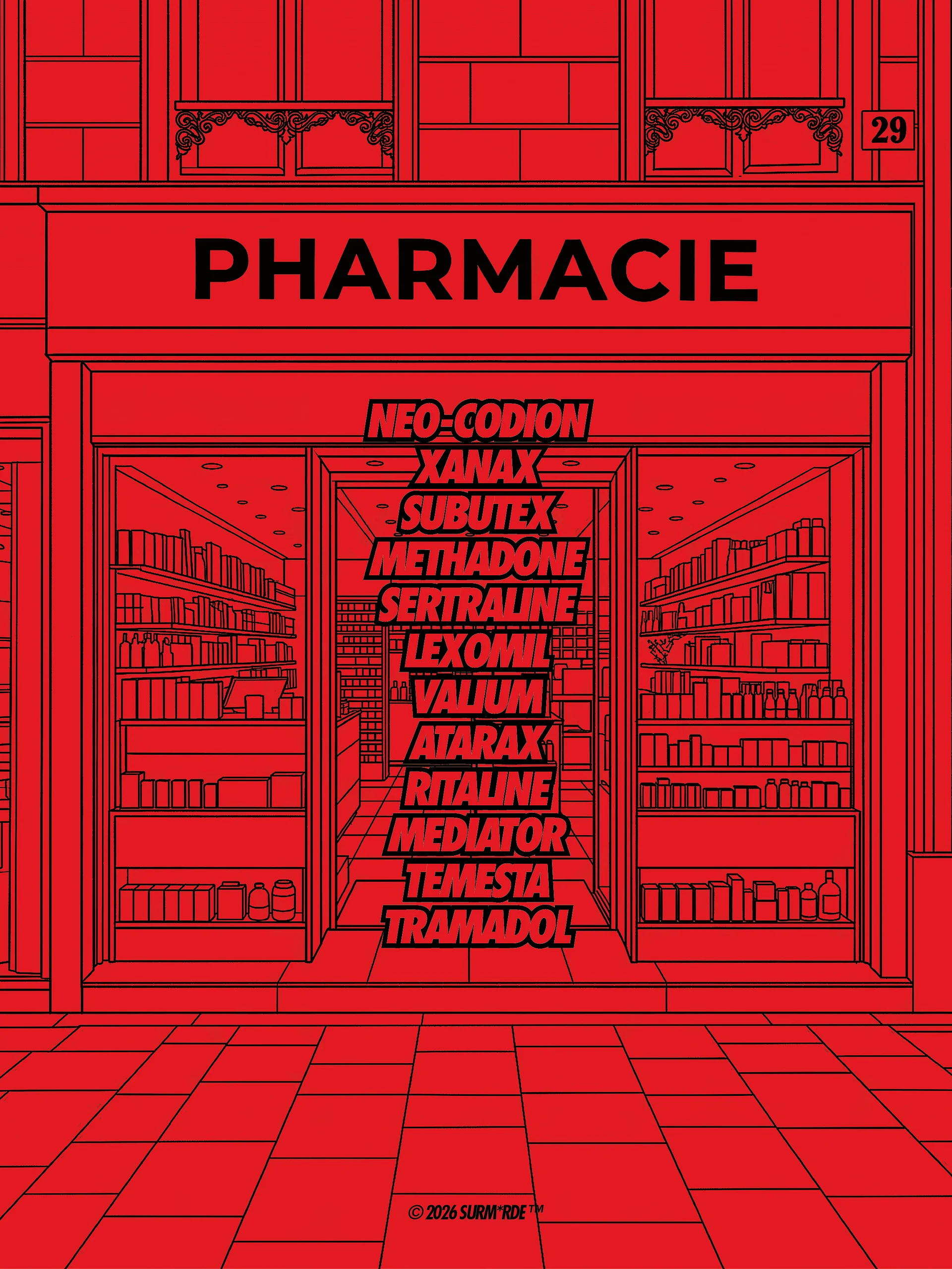 ALBUM "PHARMACIE" — SURM*RDE product image (2)