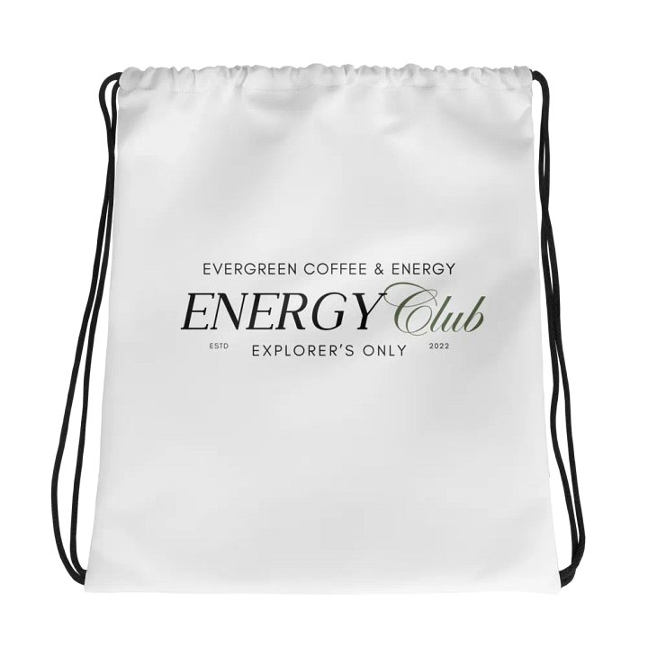 Energy Club Drawstring Bag | Sip Society product image (1)