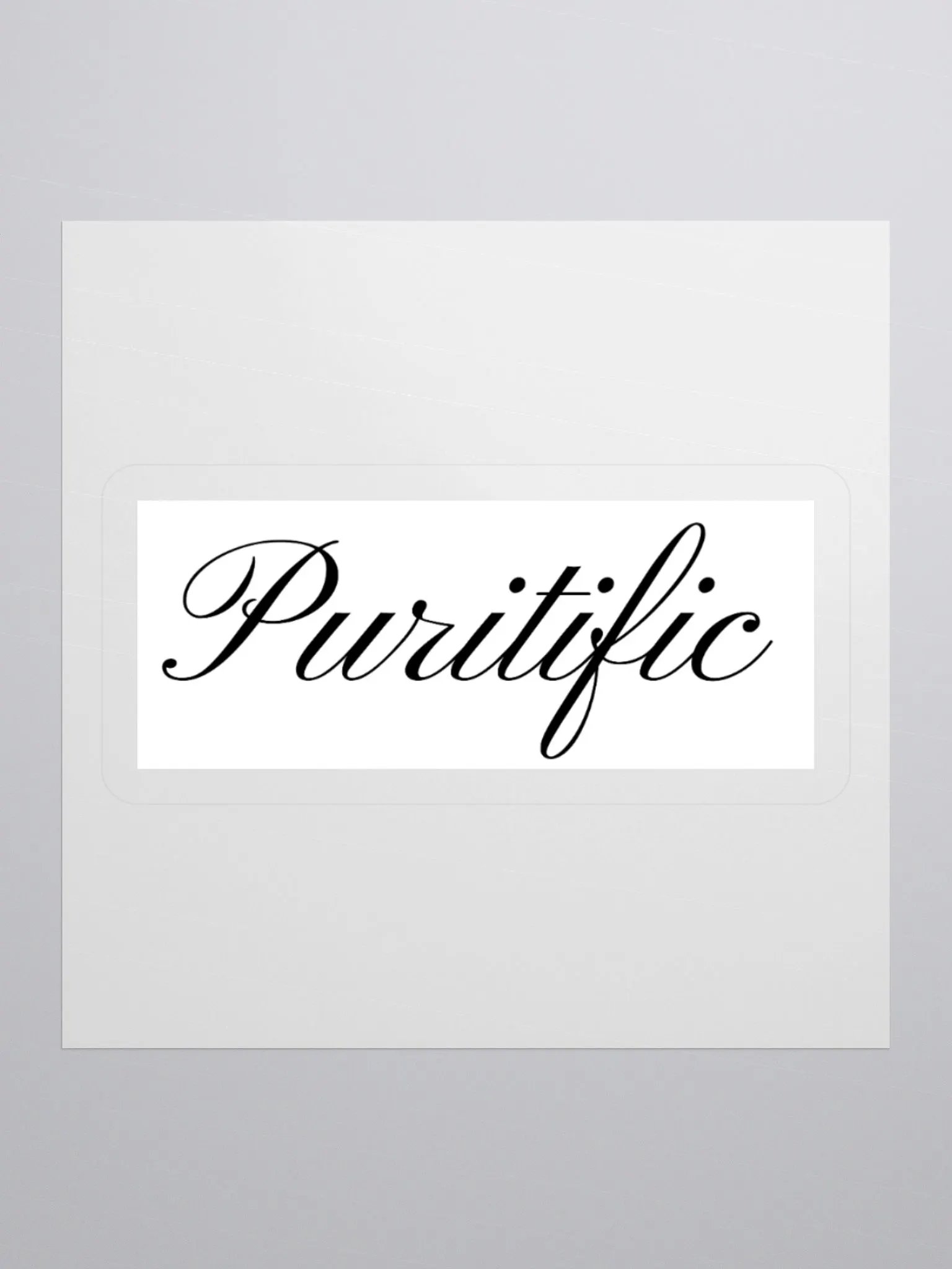 Puritific sticker product image (2)