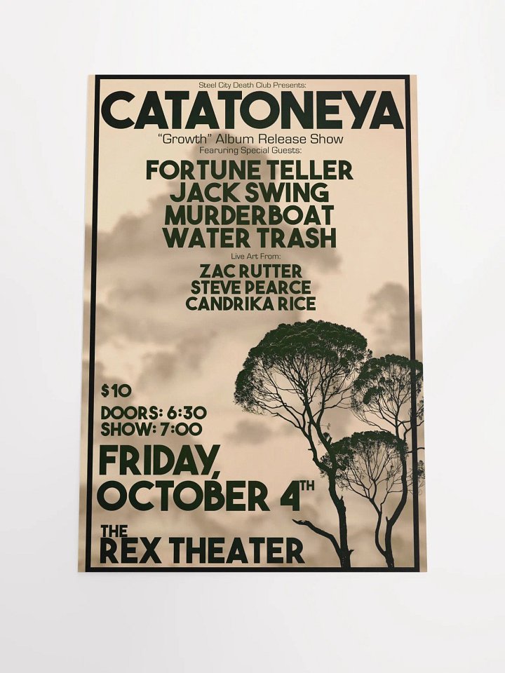 Catatoneya - Growth Release Flyer product image (3)