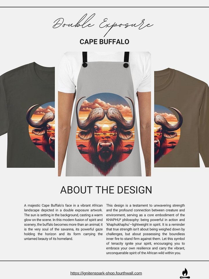 Double Exposure - Cape Buffalo product image (1)