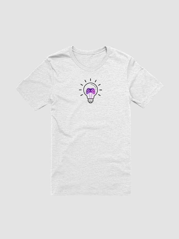 Lightbulb logo light T-shirt product image (1)