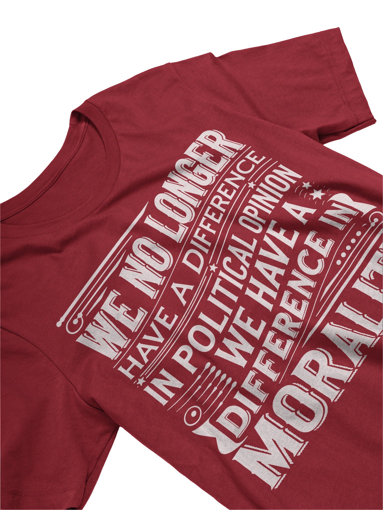 Difference In Morality Women's Tee product image (2)