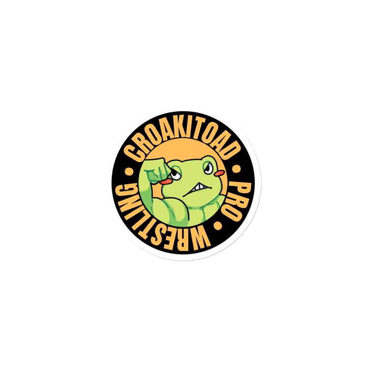 Croakitoad Pro Wrestling Magnet product image (1)