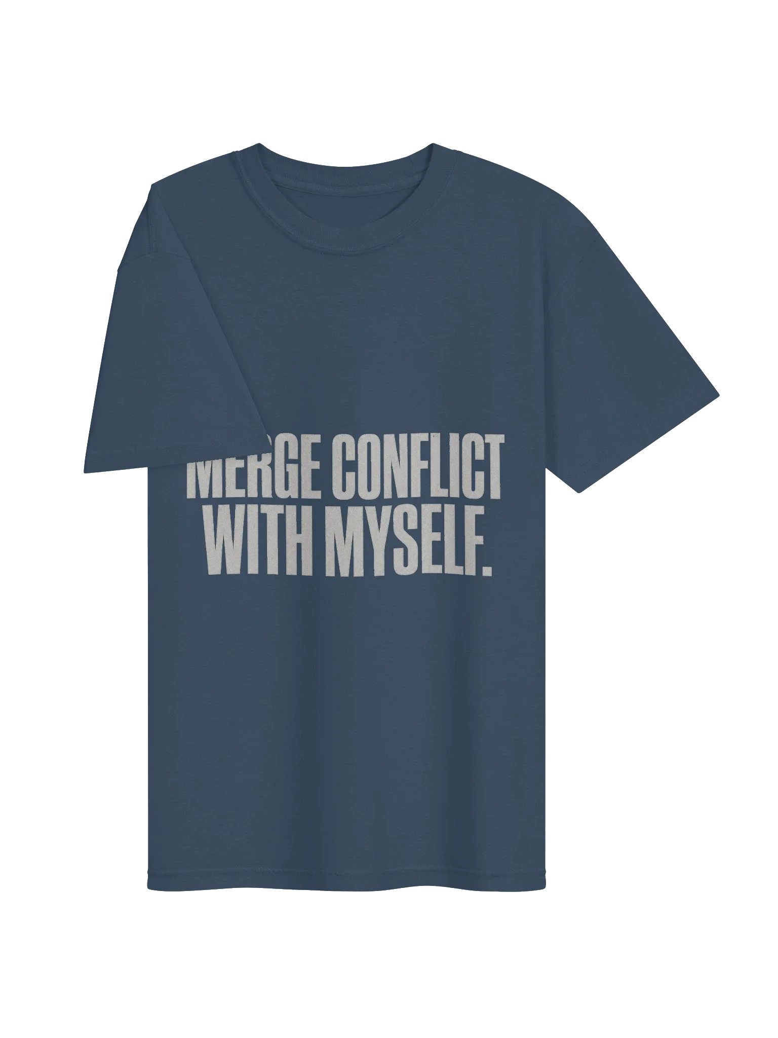 Merge Conflict With Myself Tee — view 19