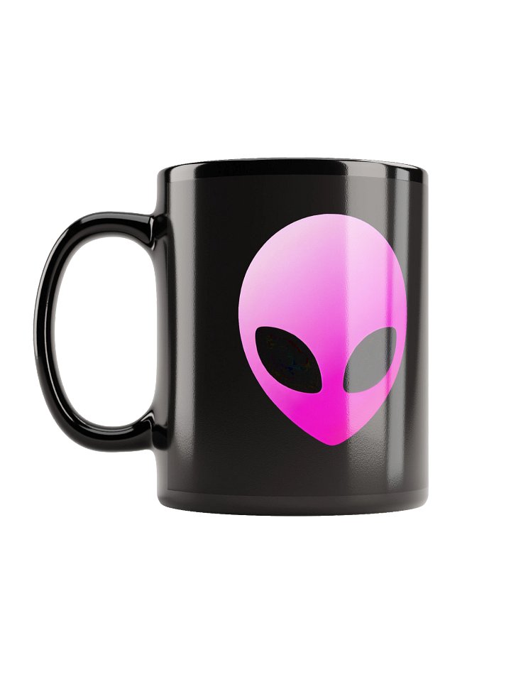 S P A C E B A R Neon Alien Mug — Black product image (2)