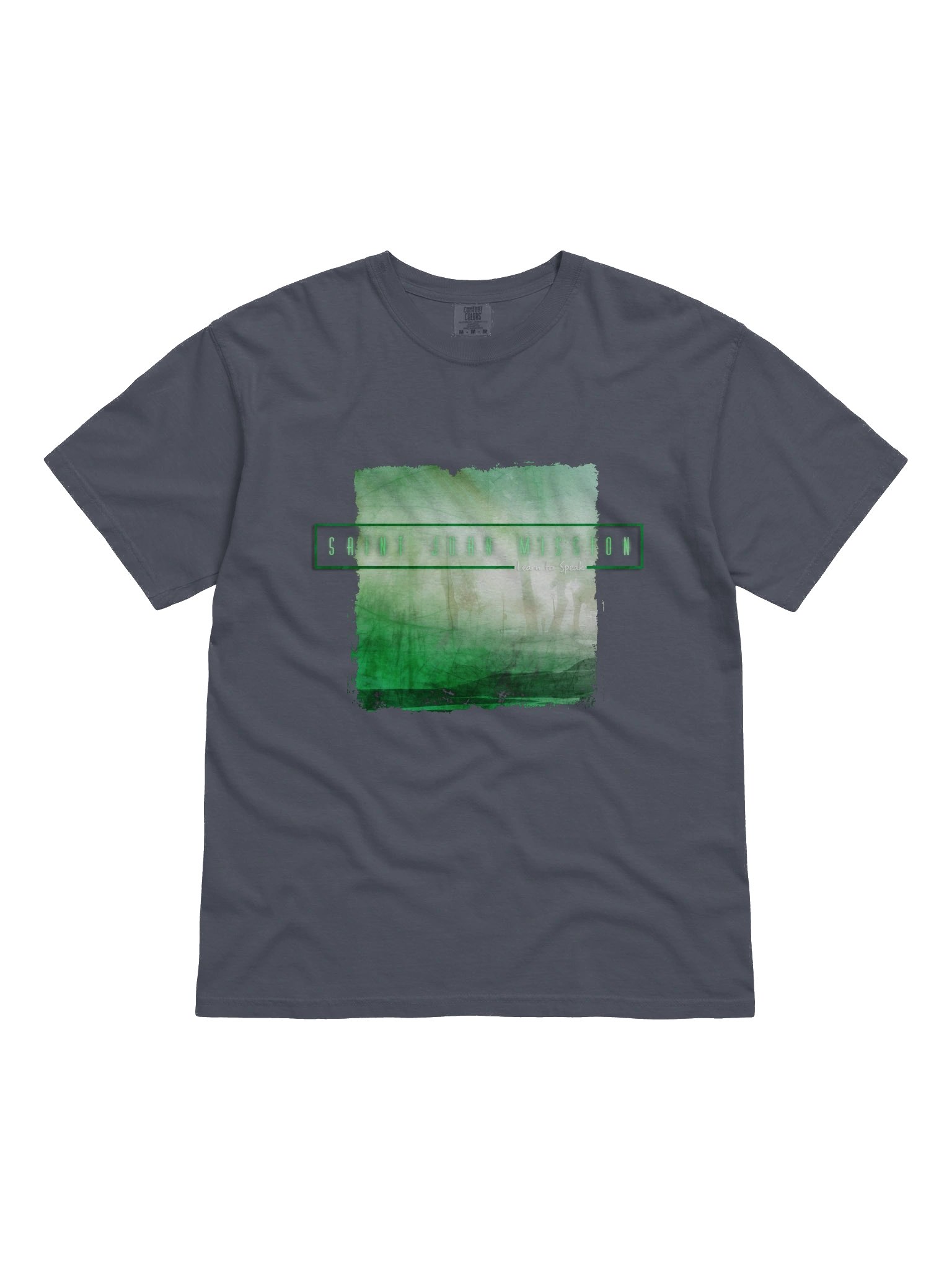 Learn To Speak Tee — Transmission: Verdant product image (1)