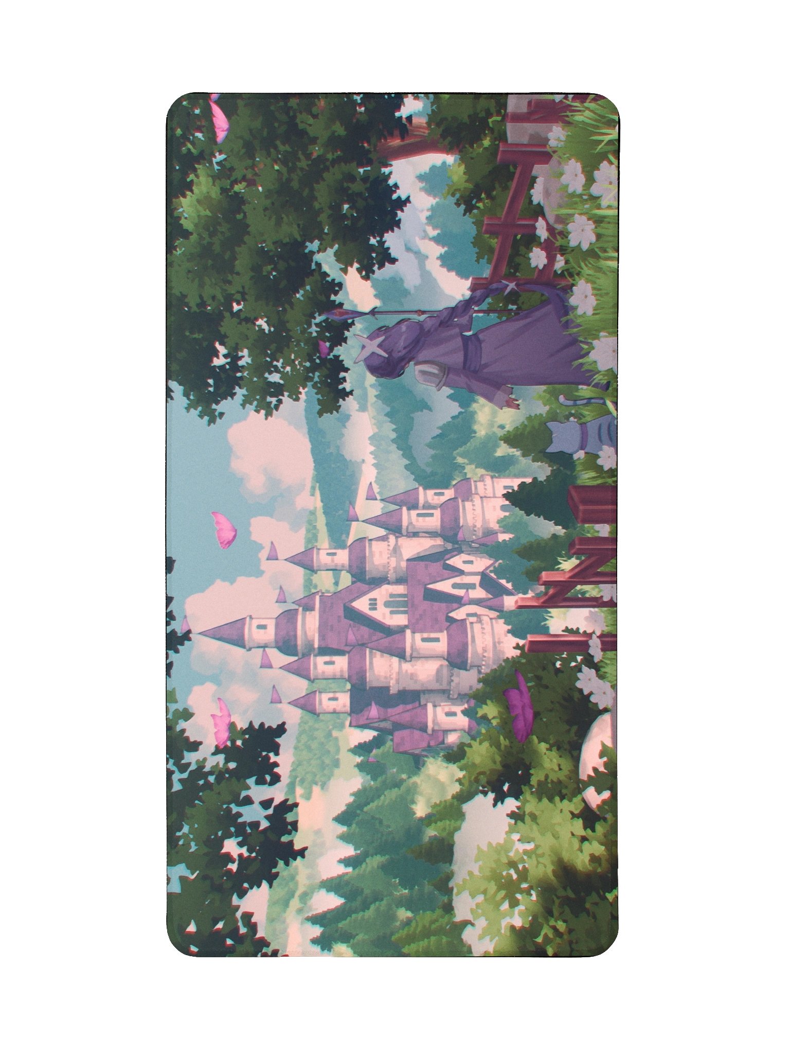 Morning Ros Castle Desk Mat - 15.5" x 31.5" product image (2)